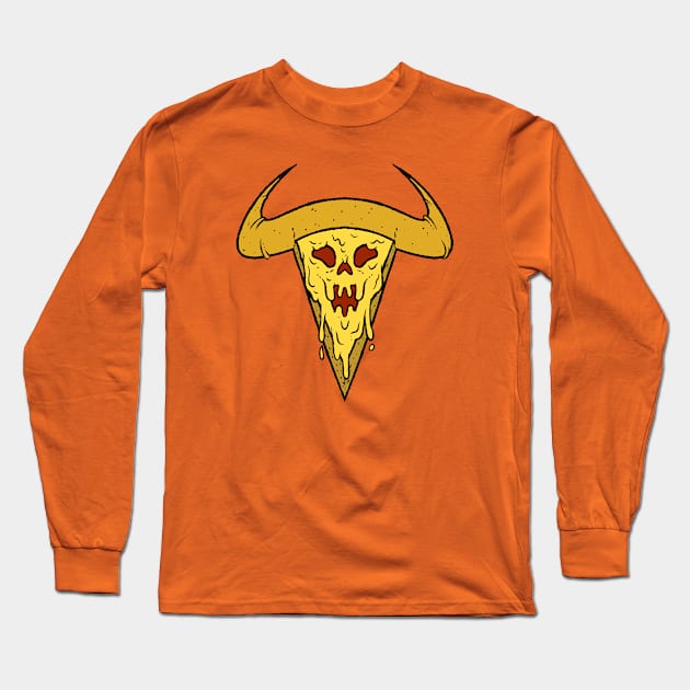 Slice of Hell Long Sleeve T-Shirt by Dominique Arce